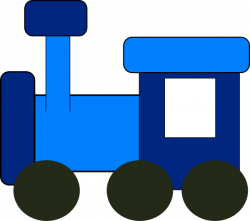 Blue Train Clip Art at Clker.com - vector clip art online, royalty ...