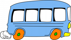 Bus Cartoon Speeding Cute PNG Image - Picpng