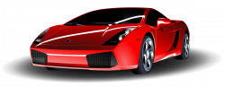 Clipart - Red Sports Car