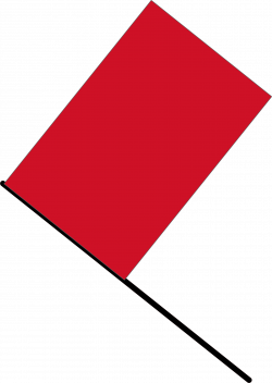 Clipart - Red flag