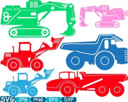 Color Construction Machines toy toys cars car clipart work builders -320s