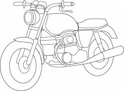Motorcycle Clipart Black And White | Clipart Panda - Free Clipart Images