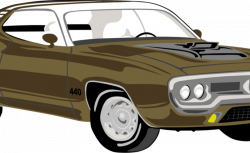 Classic Plymouth Muscle Cars Clip Art | National Car BG