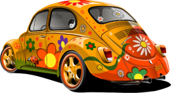 Vw Bug Car (PSD) | Official PSDs