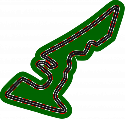 Clipart - F1 circuits 2014-2018 - Circuit of the Americas (version 2)