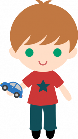 Boy Clipart With Toy Car By Liz Of | typegoodies.me
