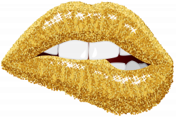 Lip Gold Clip art - Gold Lips PNG Clip Art Image 5000*3357 ...