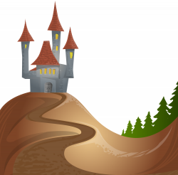 Castle on Hill Free PNG Clip Art Image | Gallery Yopriceville ...