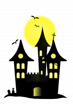Clipart - Halloween Castle