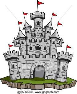Vector Illustration - Old castle. EPS Clipart gg65966536 ...