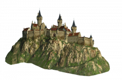 Castle on a Mountain png by *mysticmorning on deviantART | Fantasy ...
