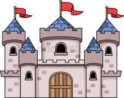 Medieval Castle | Art | Castle cartoon, Castle vector ...