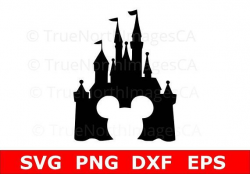 Disney Castle SVG / Mickey Mouse SVG / Castle SVG / Disney ...