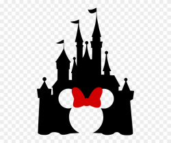 Disney Castle With Mickey Cutout - Disney Castle With Minnie ...