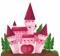 Transparent Pink Castle PNG Picture | Gallery Yopriceville - High ...