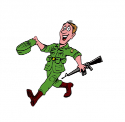 Soldier Cartoon Military Clip art - Creative Force,Military material ...