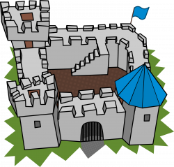 Clipart - Cartoon Castle