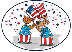 Cat clipart 4th july - Pencil and in color cat clipart 4th july