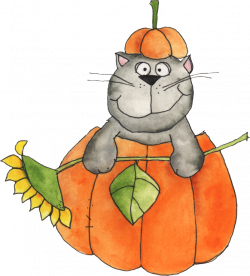 Welcome Autumn | Autumn, Cat clipart and Clip art