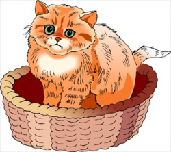 Free cat-in-a-basket Clipart - Free Clipart Graphics, Images ...