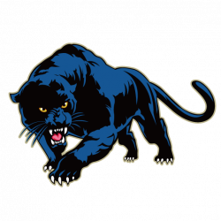 Black panther Leopard Royalty-free Clip art - Blue ferocious leopard ...