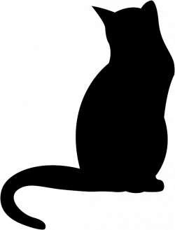 Free Image on Pixabay - Cat, Kitten, Silhouette, Black | Pinterest ...