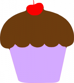 Cupcake With Cherry Clip Art at Clker.com - vector clip art online ...