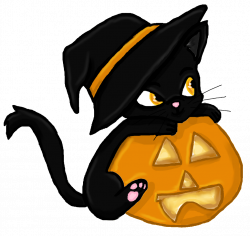 28+ Collection of Cute Halloween Cat Clipart | High quality, free ...
