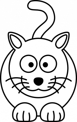 cat cartoon black and white - Google zoeken | drawings | Pinterest