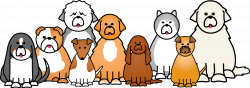 Dog Puppy Cat Pet Clip art - Dogs Cartoon 3066*1083 transprent Png ...