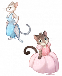 Cats in Dresses by autogatos on DeviantArt