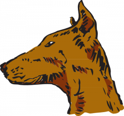 Dog Head Side View Clip Art at Clker.com - vector clip art online ...