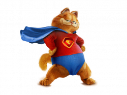 Garfield Superman PNG Free Clipart | Gallery Yopriceville - High ...