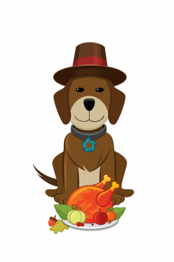 28+ Collection of Dog Thanksgiving Clipart | High quality, free ...