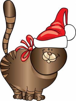 Free Christmas Cat Clipart, Download Free Clip Art, Free ...