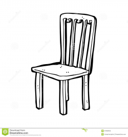 Chair black and white clipart 2 » Clipart Station