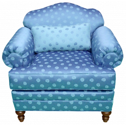 Transparent Blue Arm Chair PNG Clipart | Gallery Yopriceville ...