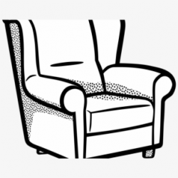 Sofa Clipart Armchair - Arm Chair Line Art #950840 - Free ...