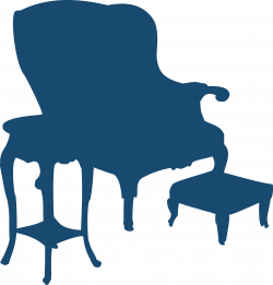 Clipart - Armchair and table