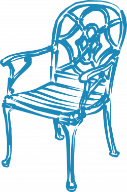 Clipart - Blue Chair