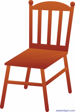 Chair Brown Clip Art - Sweet Clip Art