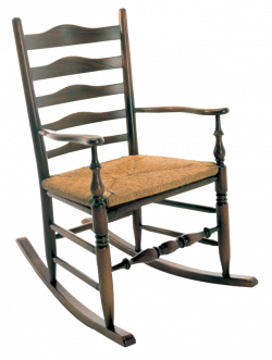West Midlands Ladder Back Rocking Chair