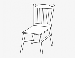 Line Drawings Of Chairs - Chair Black And White Clip Art ...