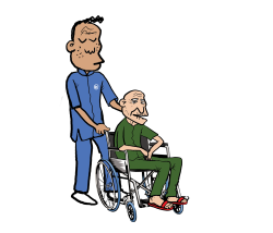 Clip Art: Patient/Pesakit