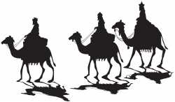 Three Kings Silhouette PNG Clip Art | Gallery Yopriceville - High ...