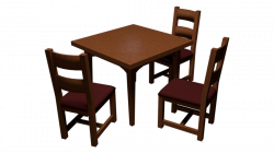 Dining Table and Chairs WIP by Under Raggz on DeviantArt, Party ...