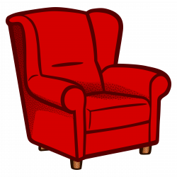 Clipart - armchair - coloured
