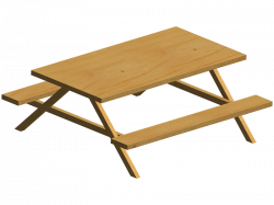 28+ Collection of Picnic Bench Clipart | High quality, free cliparts ...