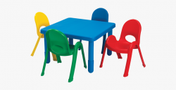 Chair Clipart Preschool - Kid Table And Chair Set Singapore ...
