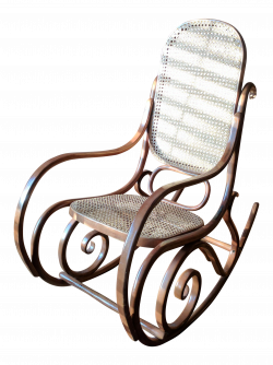 Thonet Bentwood & Cane Rocking Chair | Chairish